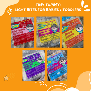 Tiny tummy: Light bites for babies & toddlers