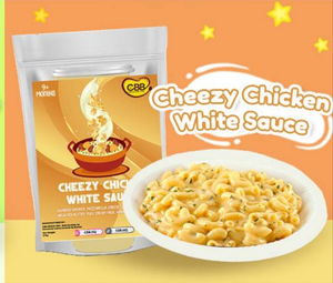 CBB Sauces: Cheezy chicken white sauce