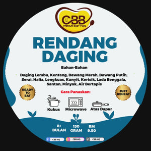 CBB: Ready-to-eat Lauk Kurma, Dalca, Rendang, Ayam Merah