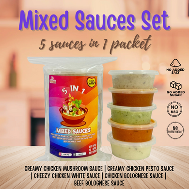 CBB: Mixed sauces set