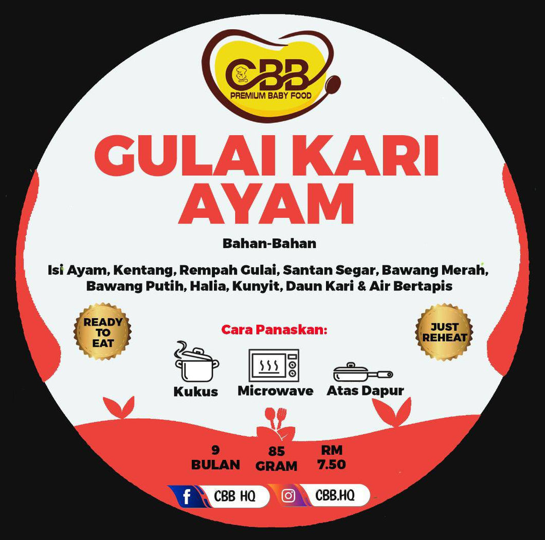 CBB: Ready-to-eat Lauk Gulai & Lemak