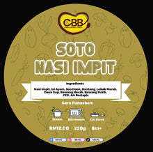 Load image into Gallery viewer, CBB: Ready-to-eat Soto &amp; Lontong