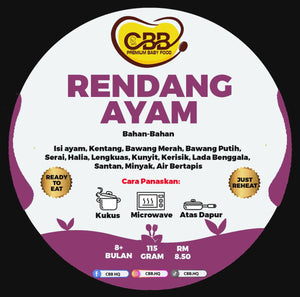 CBB: Ready-to-eat Lauk Kurma, Dalca, Rendang, Ayam Merah