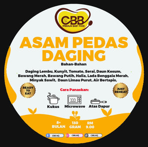 CBB: Ready-to-eat Lauk Asam Pedas