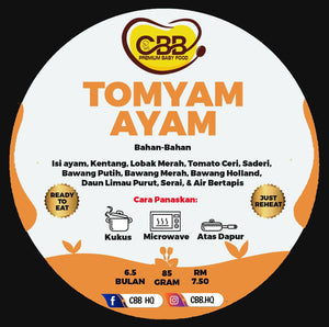 CBB: Ready-to-eat Lauk Tom Yam & Ayam Buttermilk